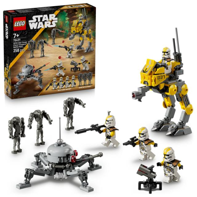 LEGO® Star Wars - 327. klónkatonák harci csomag (75431)