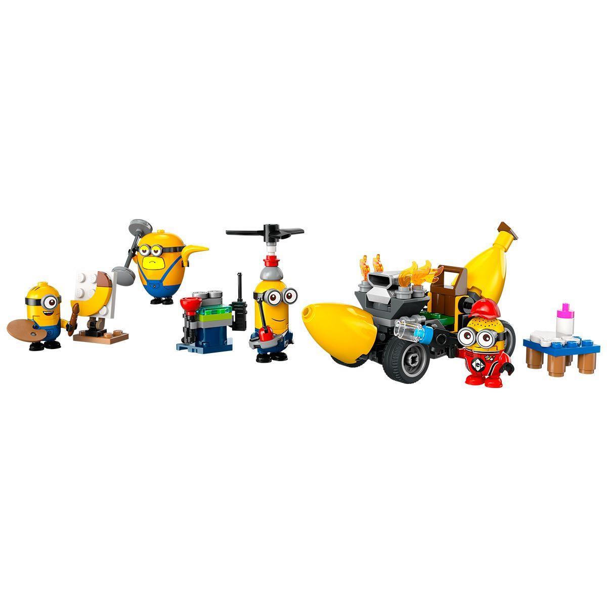 LEGO® Minions - Minyonok és banánautó (75580)