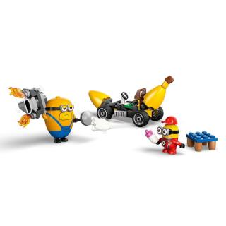 LEGO® Minions - Minyonok és banánautó (75580)  