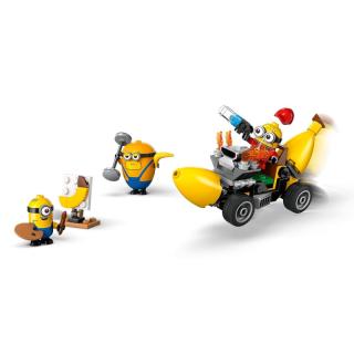 LEGO® Minions - Minyonok és banánautó (75580)  