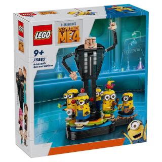 LEGO® Minions - Kocka Gru és minyonok (75582)  