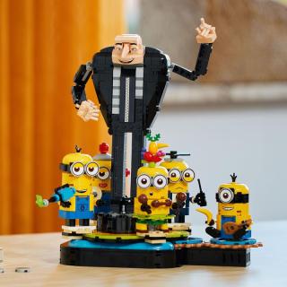 LEGO® Minions - Kocka Gru és minyonok (75582)  