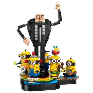 LEGO® Minions - Kocka Gru és minyonok (75582)  