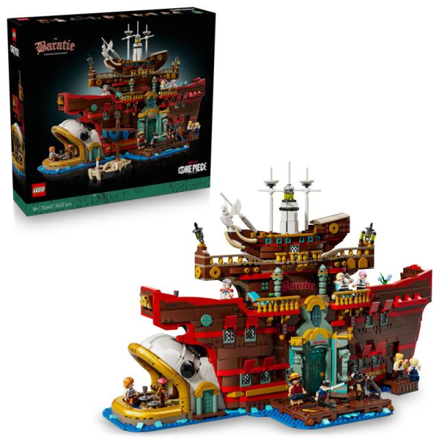 LEGO® One Piece - Az úszó Baratie étterem (75640)