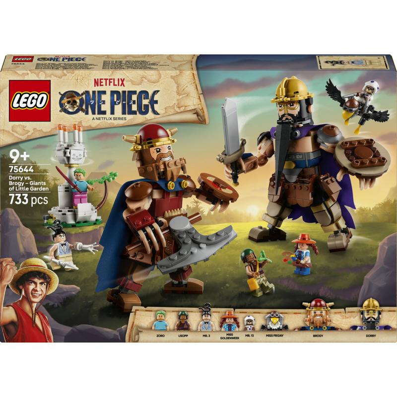 LEGO® One Piece - Dorry vs. Brogy – A Kicsi Kert óriásai (75644)