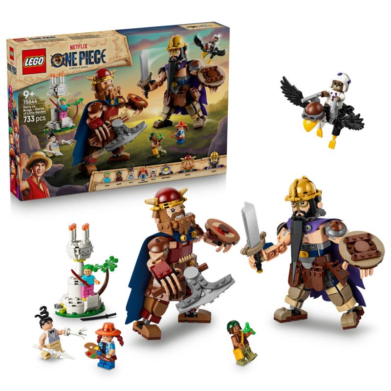 LEGO® One Piece - Dorry vs. Brogy – A Kicsi Kert óriásai (75644)