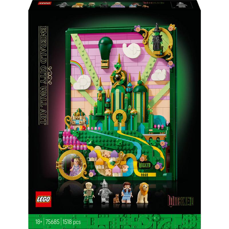 LEGO® Wicked - Emerald City fali dekoráció (75685) 