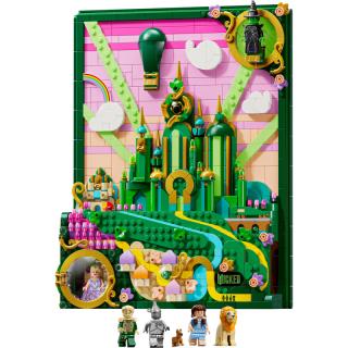 LEGO® Wicked - Emerald City fali dekoráció (75685) 
