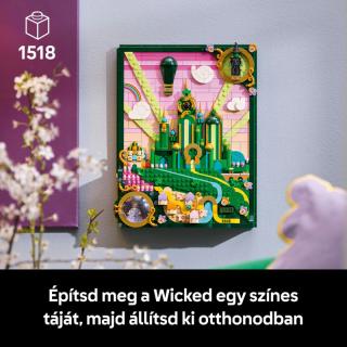 LEGO® Wicked - Emerald City fali dekoráció (75685) 