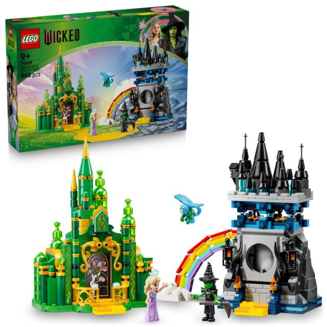 LEGO® Wicked - Emerald City és a Kiamo Ko kastély (75689)