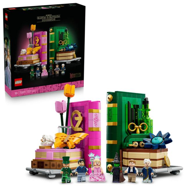 LEGO® Wicked - Glinda és Elphaba könyvtámasz (75691) 