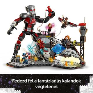 LEGO® Marvel - Amerika Kapitány: Polgárháború csatajelenet (76314)