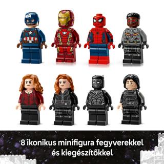 LEGO® Marvel - Amerika Kapitány: Polgárháború csatajelenet (76314)