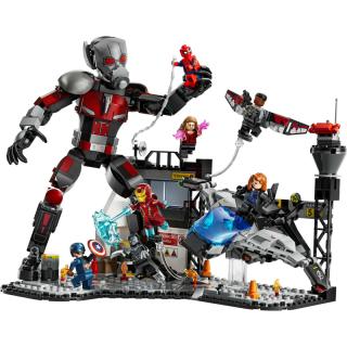 LEGO® Marvel - Amerika Kapitány: Polgárháború csatajelenet (76314)