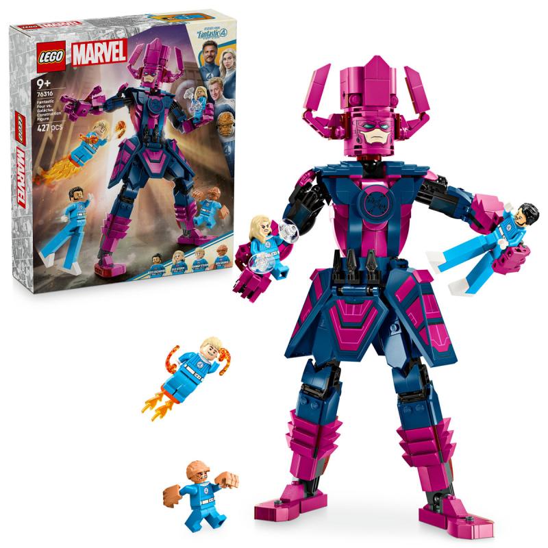 LEGO® Marvel - A Fantasztikus Négyes vs. Galactus építőfigura (76316)