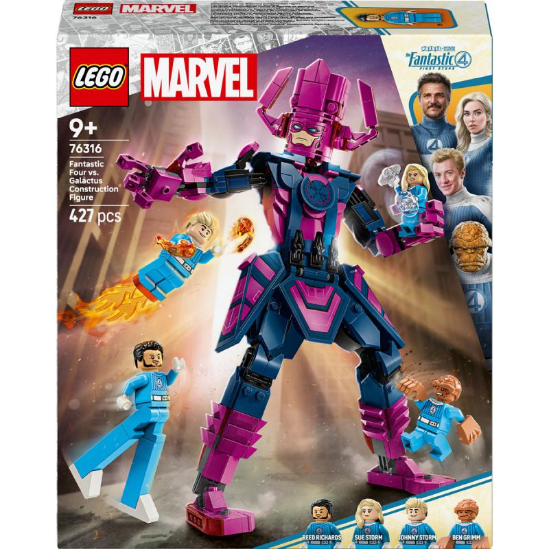 LEGO® Marvel - A Fantasztikus Négyes vs. Galactus építőfigura (76316)