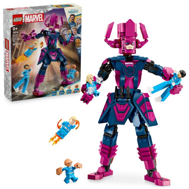 LEGO® Marvel - A Fantasztikus Négyes vs. Galactus építőfigura (76316)