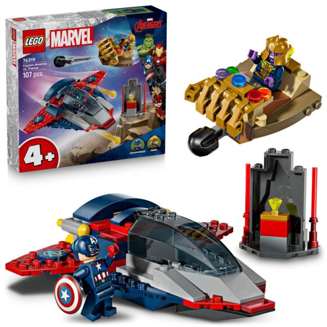 LEGO® Marvel - Amerika Kapitány vs. Thanos (76319)