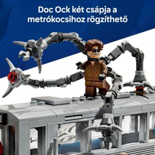 LEGO® Marvel - Pókember és Doc Ock csatája a metrókocsiban (76321)