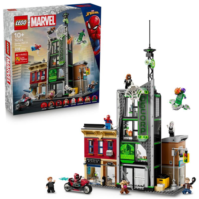 LEGO® Marvel - Pókember vs. Oscorp (76324)