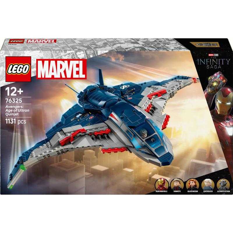 LEGO® Marvel - Bosszúállók: Ultron kora Quinjet (76325)