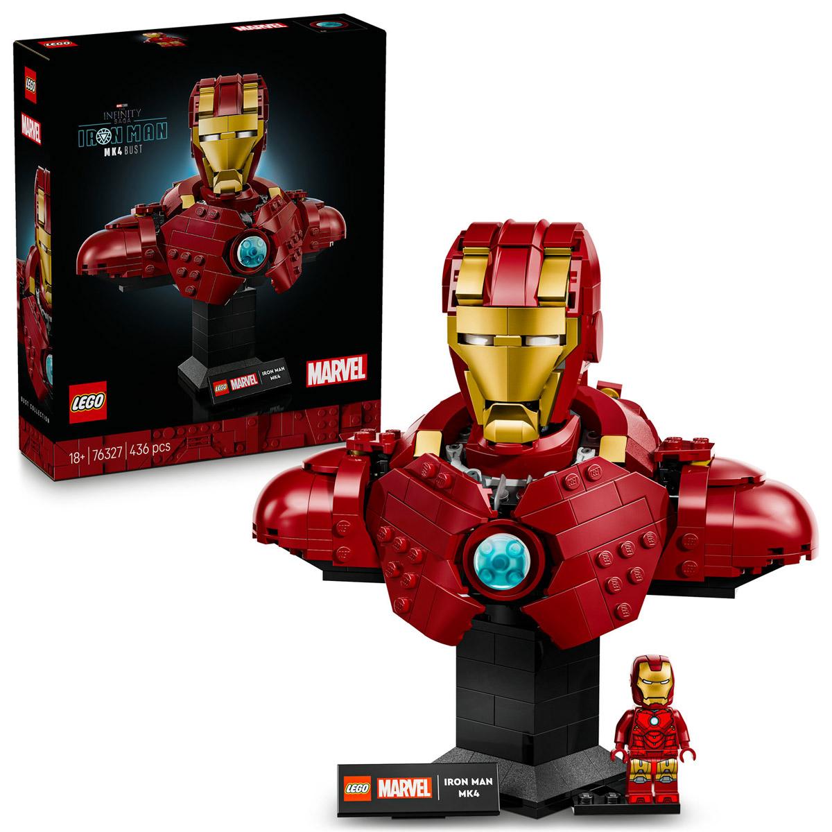 LEGO® Marvel - Vasember MK4 mellszobor (76327)