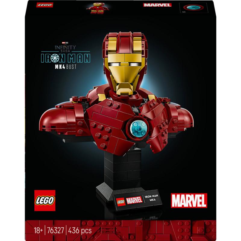 LEGO® Marvel - Vasember MK4 mellszobor (76327)