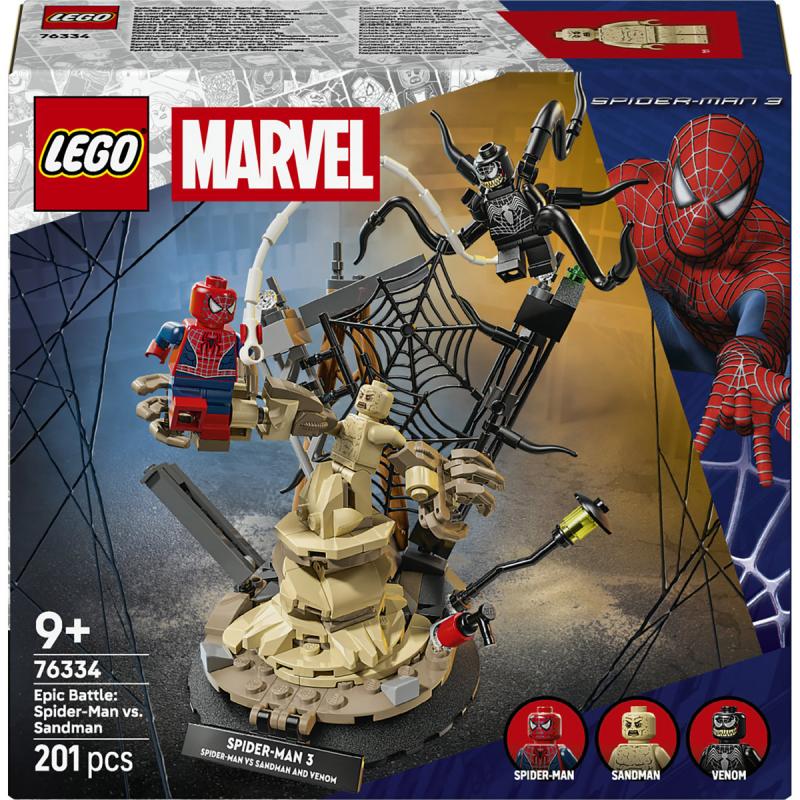 LEGO® Marvel - Pókember és Homokember óriási csatája (76334)