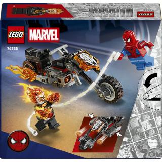LEGO® Marvel - Pókember a motoros Szellemlovas ellen (76335) 