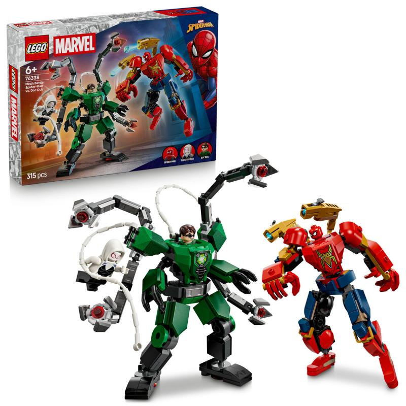 LEGO® Super Heroes - Robotharc: Pókember vs. Doc Ock (76338) 