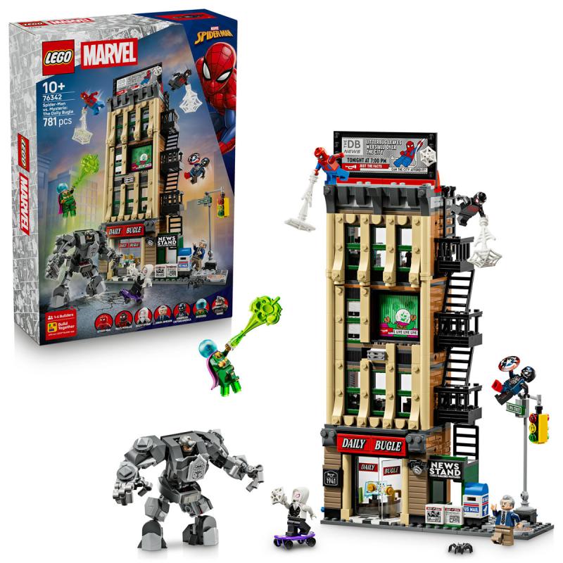 LEGO® Super Heroes - Pókember vs. Mysterio: Hírharsona (76342)