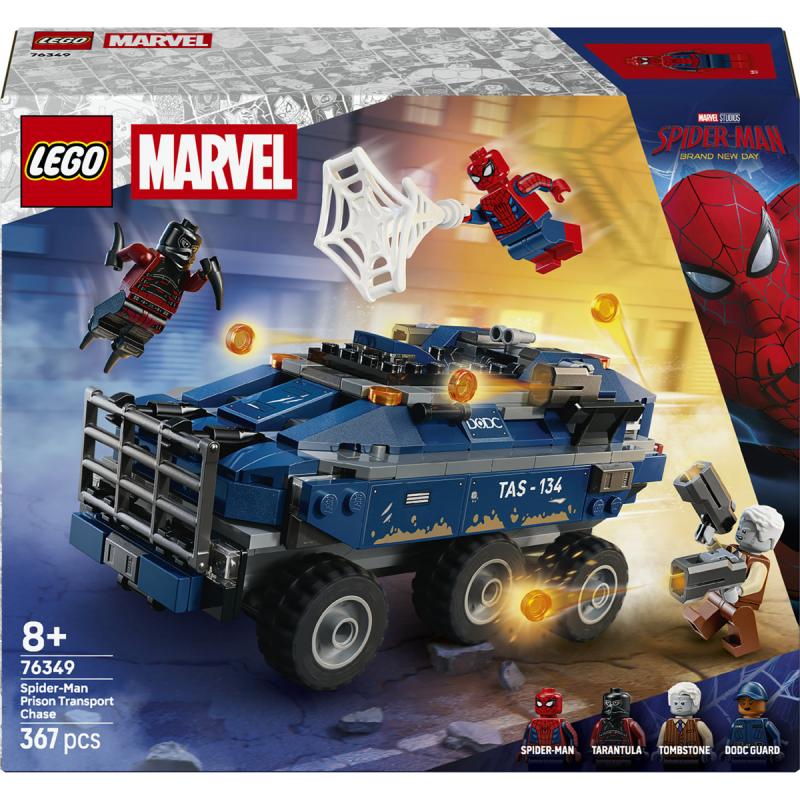 LEGO® Super Heroes - Pókember: a rabszállító üldözése (76349)