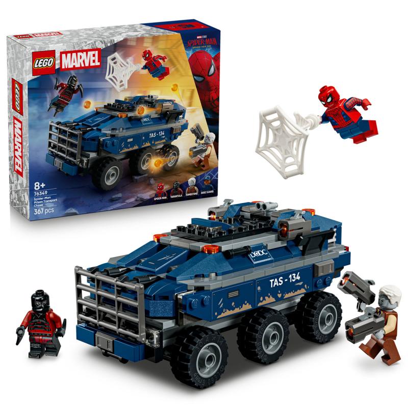 LEGO® Super Heroes - Pókember: a rabszállító üldözése (76349)