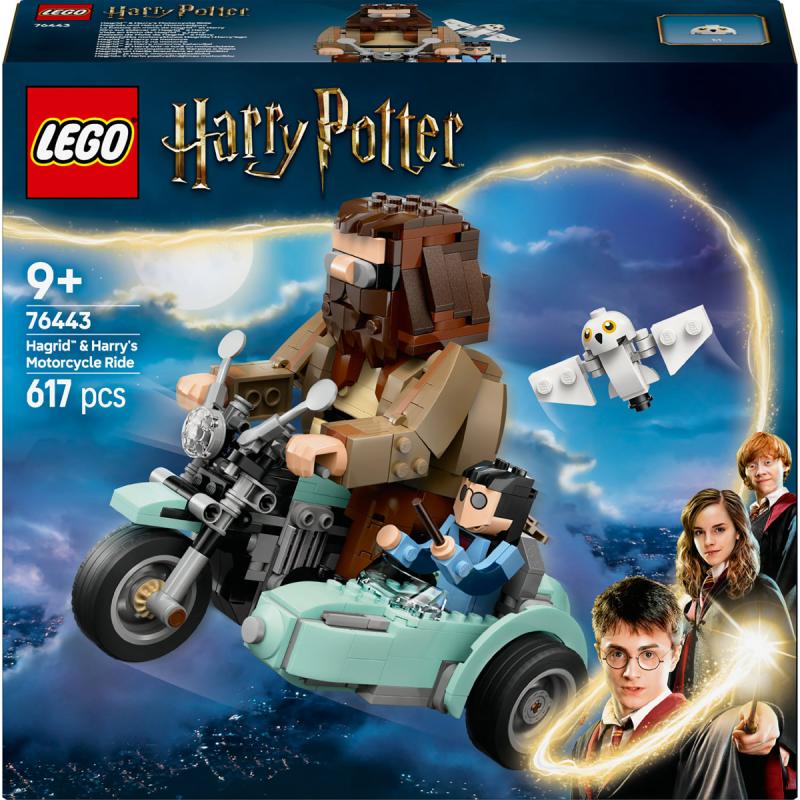 LEGO® Harry Potter - Hagrid™ és Harry motoros kalandjai (76443)