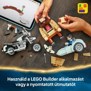 LEGO® Harry Potter - Hagrid™ és Harry motoros kalandjai (76443)