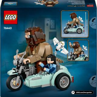 LEGO® Harry Potter - Hagrid™ és Harry motoros kalandjai (76443)