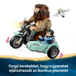 LEGO® Harry Potter - Hagrid™ és Harry motoros kalandjai (76443)