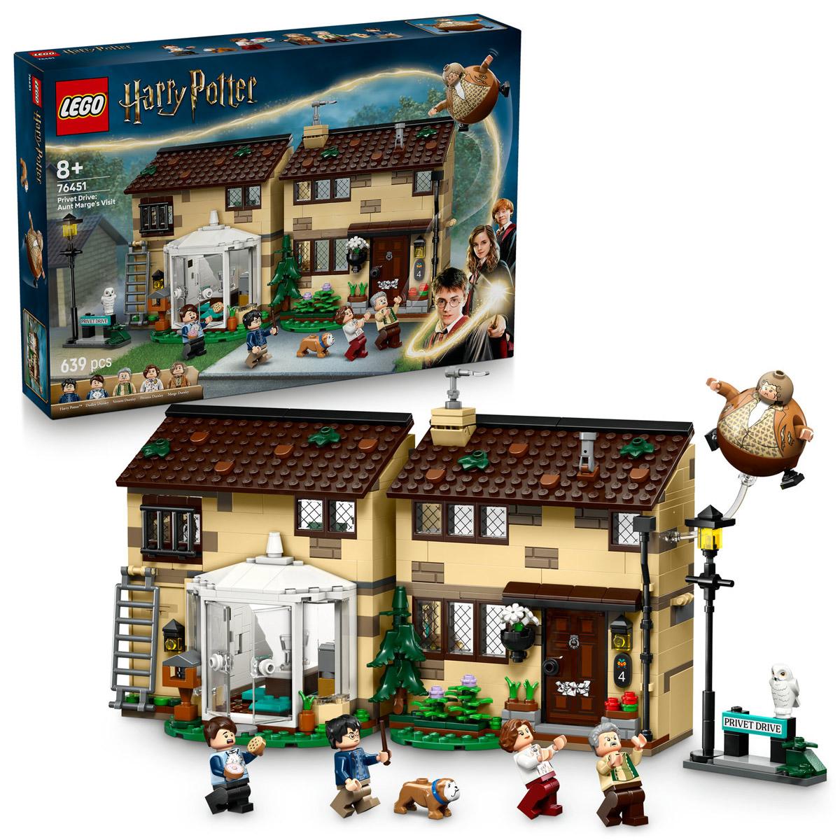 LEGO® Harry Potter - Privet Drive: Marge néni látogatása (76451)