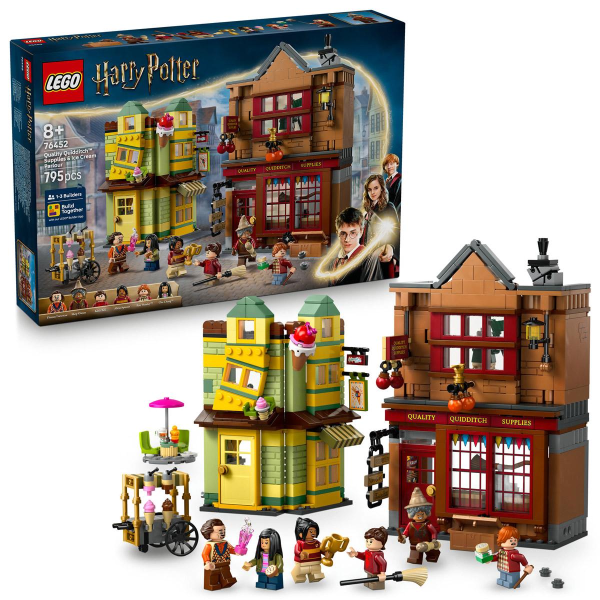 LEGO® Harry Potter - Kviddics™ a javából sportszaküzlet és a Fagylaltszal (76452)