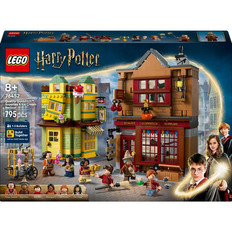 LEGO® Harry Potter - Kviddics™ a javából sportszaküzlet és a Fagylaltszal (76452)