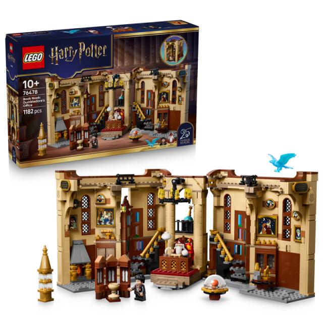 LEGO® Harry Potter - Könyvkuckó: Dumbledore irodája (76478)