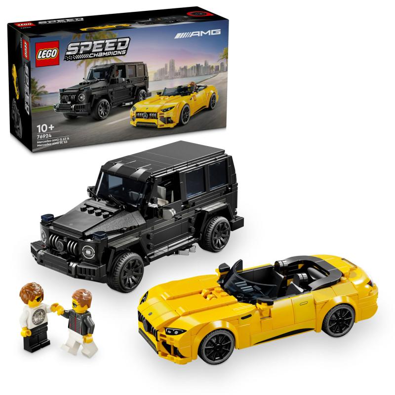 LEGO® Speed Champions - Mercedes-AMG G 63 és Mercedes-AMG SL 63 (76924)