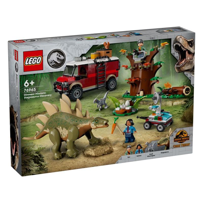 LEGO® Jurassic World - Dinóküldetések: a stegosaurus felfedezése (76965)