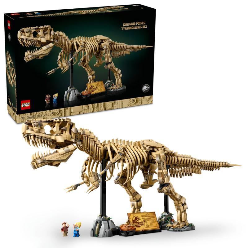 LEGO® Jurassic World - Dinoszaurusz maradványok: Tyrannosaurus rex (76968)
