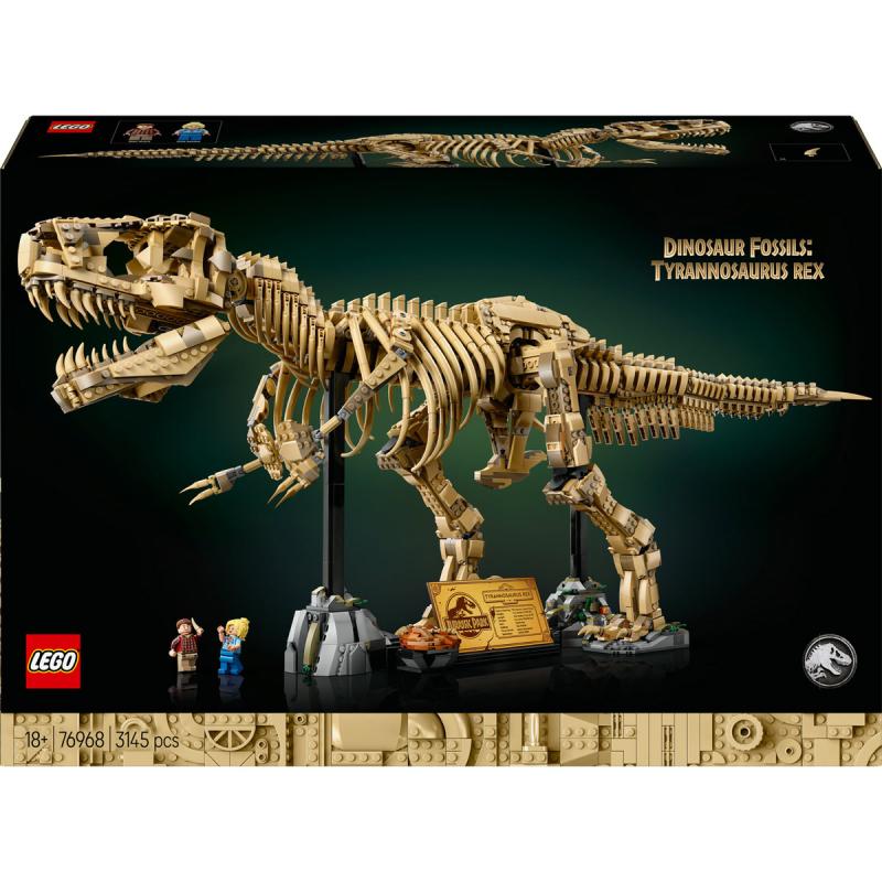 LEGO® Jurassic World - Dinoszaurusz maradványok: Tyrannosaurus rex (76968)