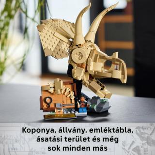 LEGO® Jurassic World - Dinómaradványok: Triceratops-koponya (76969)