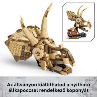 LEGO® Jurassic World - Dinómaradványok: Triceratops-koponya (76969)
