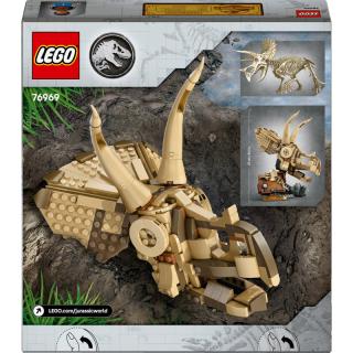 LEGO® Jurassic World - Dinómaradványok: Triceratops-koponya (76969)