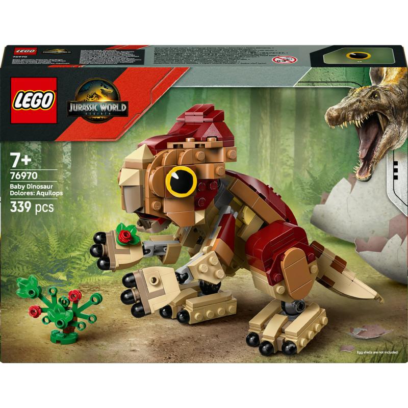 LEGO® Jurassic World - Dolores, a bébi dinoszaurusz: Aquilops (76970)