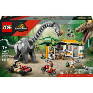 LEGO® Jurassic World - A raptor és a Titanosaurus keresése (76973)